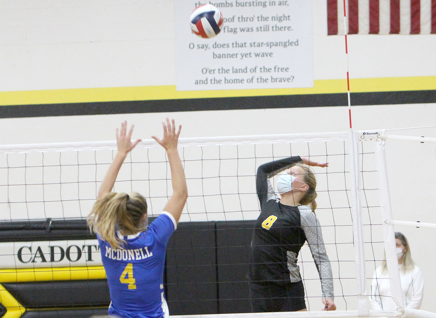 McDonell at Cadott volleyball 10-8-20